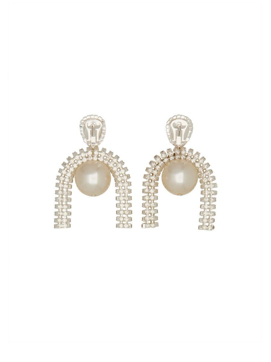 MAGDA BUTRYM EARRINGS WITH PENDANTS 706424SILVER