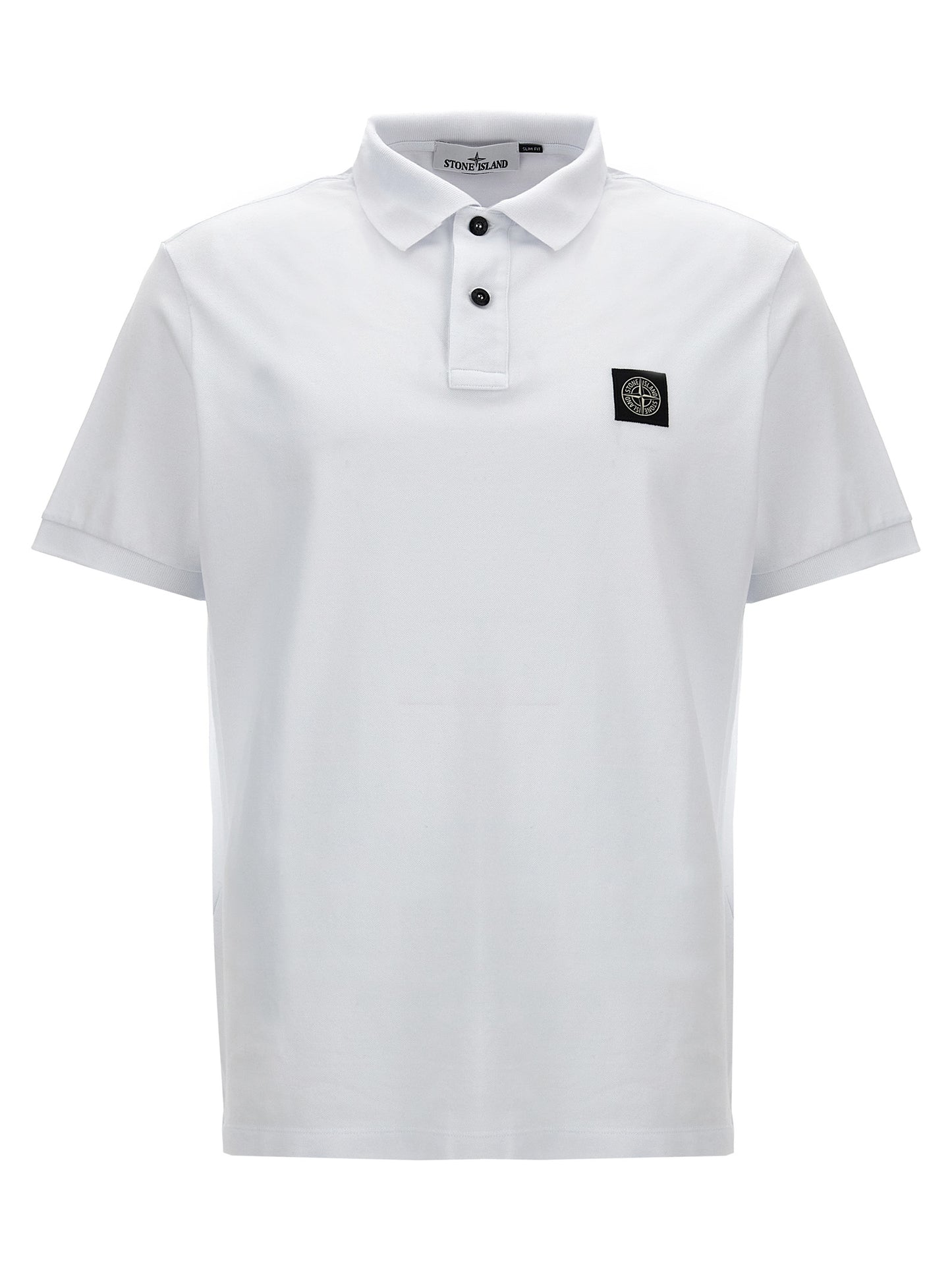 STONE ISLAND LOGO PATCH POLO SHIRT 81152SC17A0001