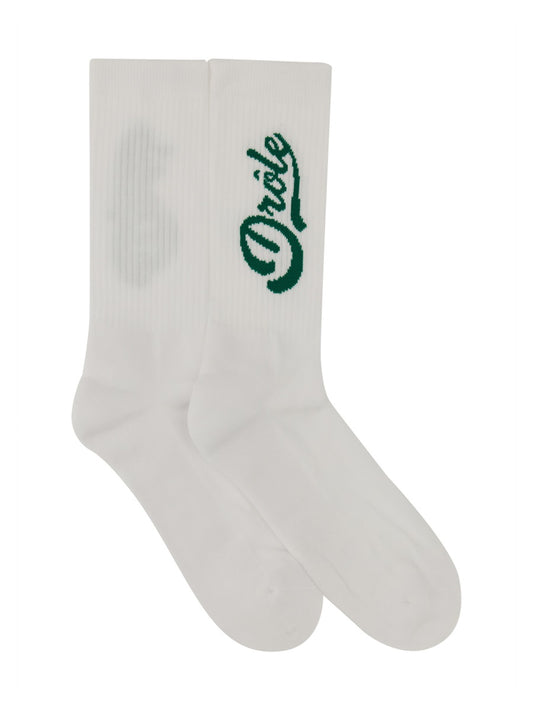 Drôle De Monsieur SOCK WITH LOGO SK110CO024GREEN