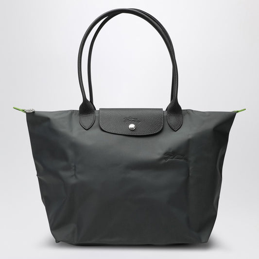 LONGCHAMP Graphite-coloured L Le Pliage Green bag L1899919P_LONG-P66