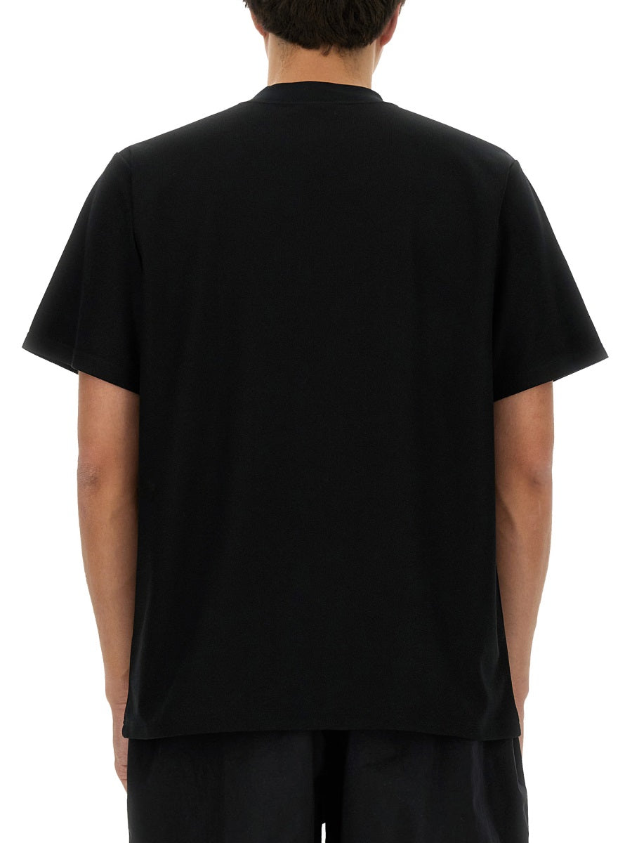 South2 West8 COTTON T-SHIRT OT612B-BLACK