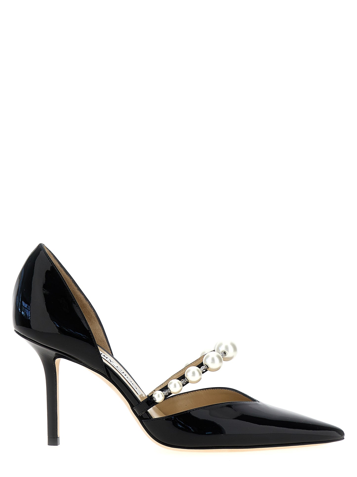 JIMMY CHOO 'AURELIE' PUMPS AURELIE85XKMBLACKWHITE