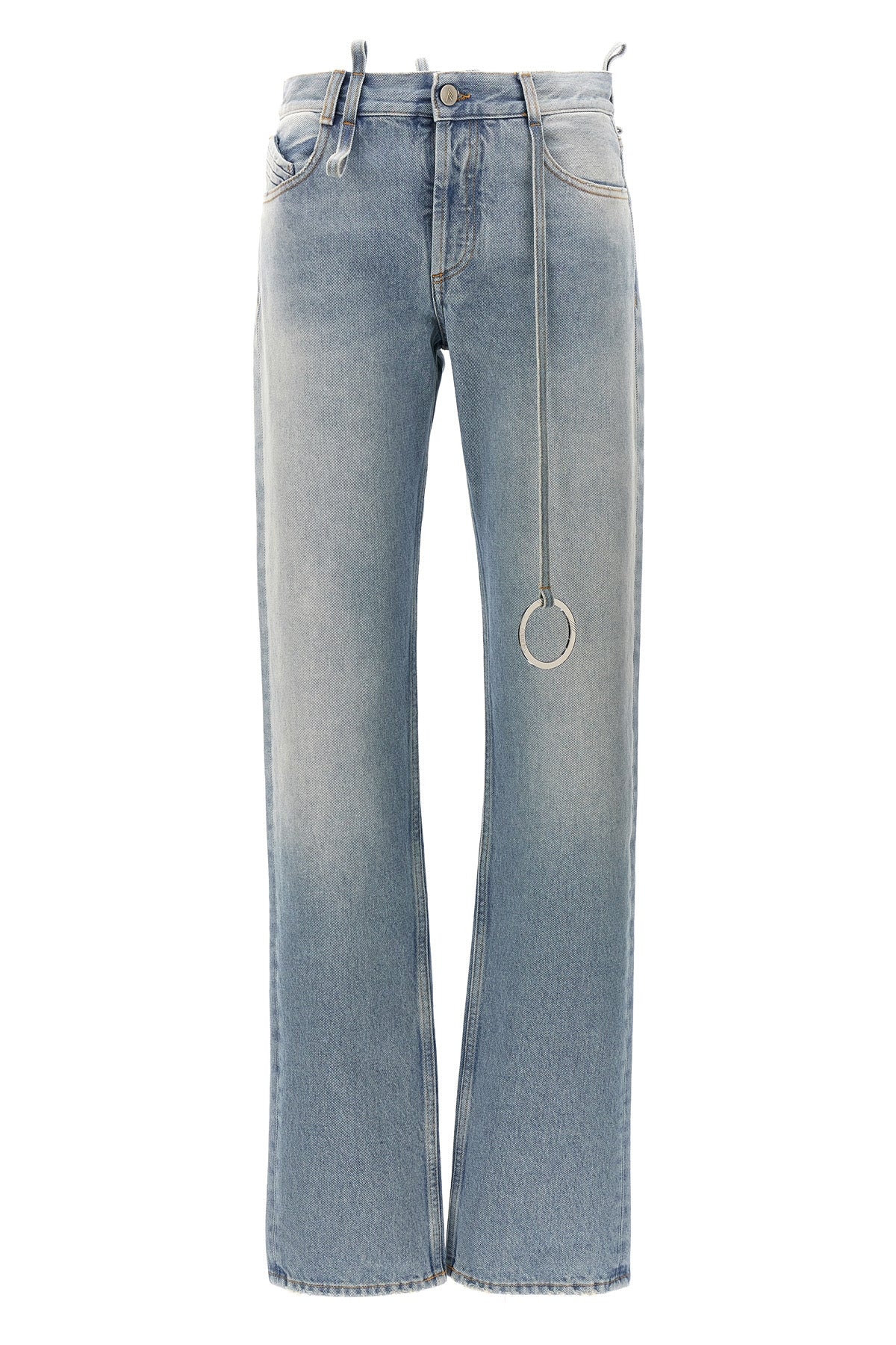 THE ATTICO BELTED JEANS 241WCP171D073024