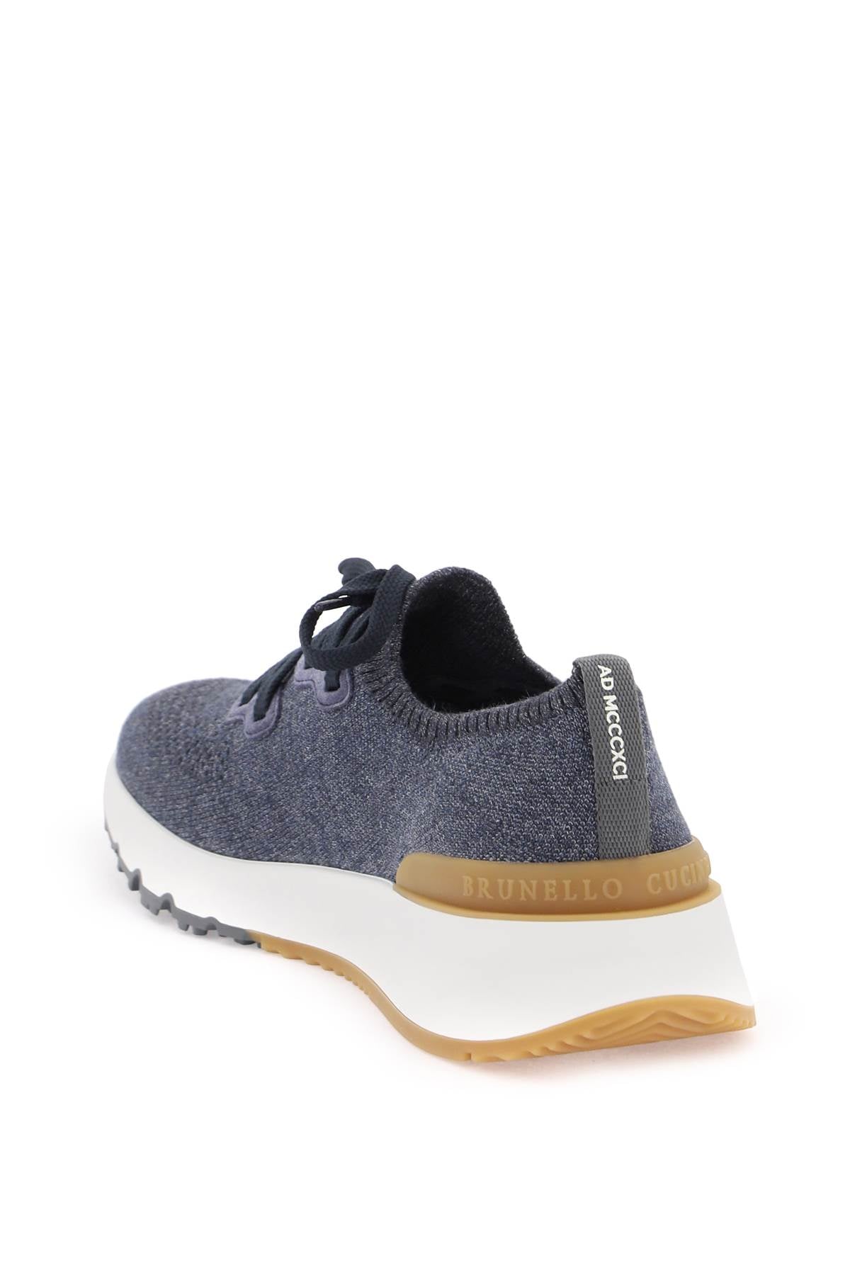 Brunello Cucinelli knit chine sneakers in MZUKISO250CO250