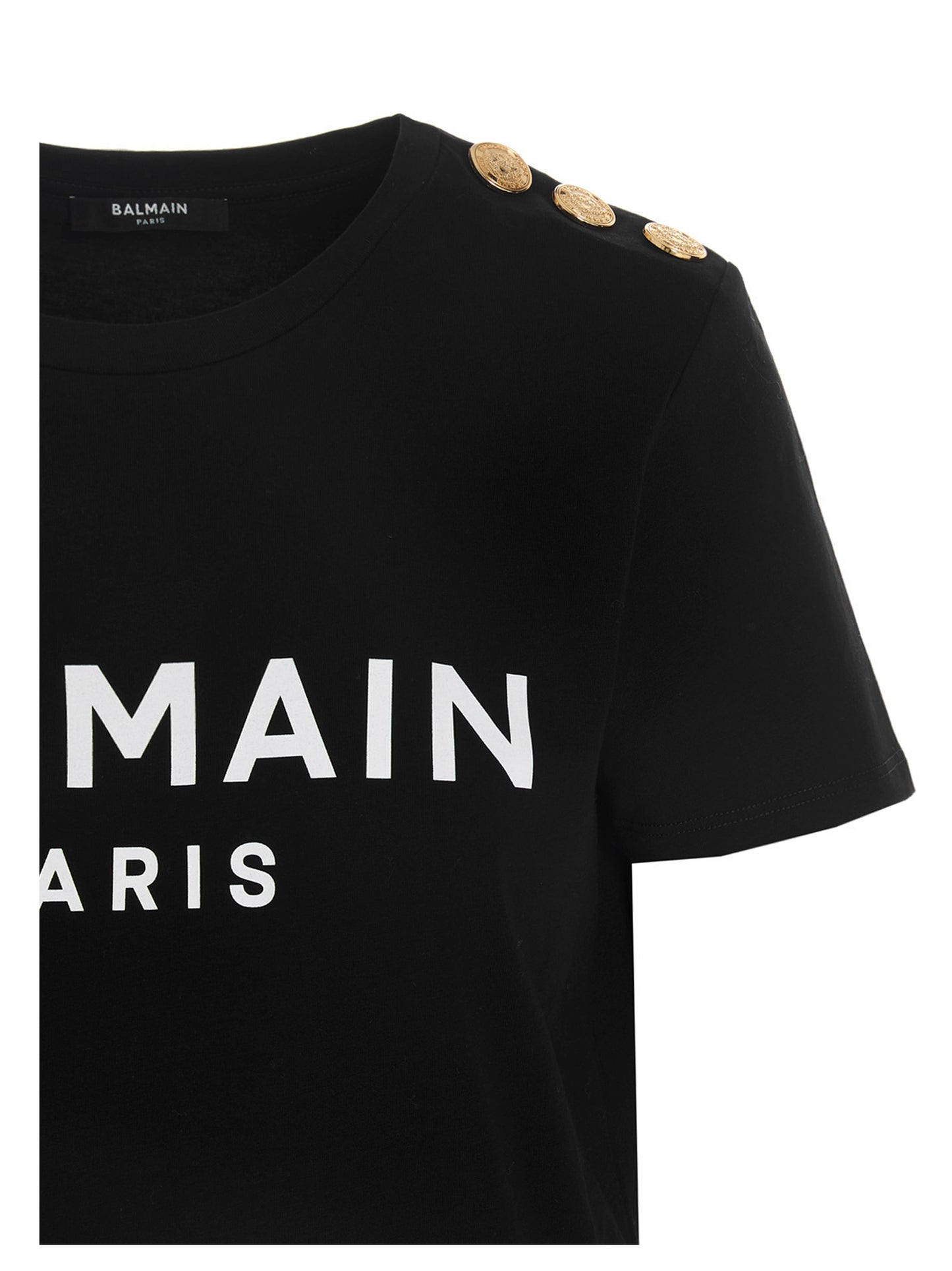 Balmain LOGO PRINT T-SHIRT BF1EF005BB02EAB