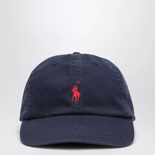 Polo Ralph Lauren Blue navy baseball cap with logo 710548524014COQ_POLOR-NR