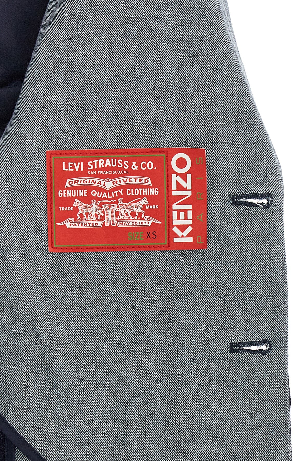 KENZO X LEVI STRAUSS & CO. BLAZER FD62DV241LE1DM