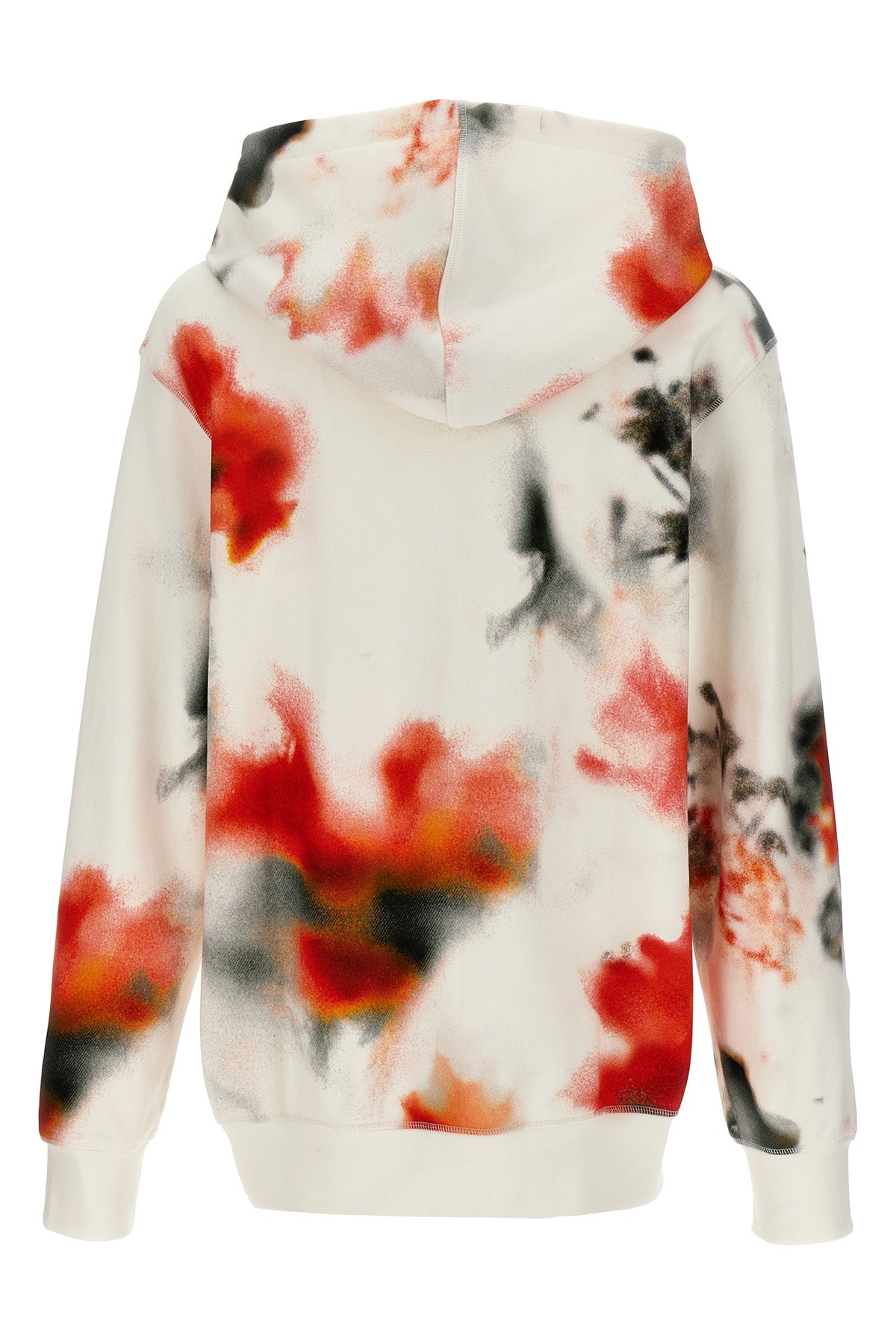 Alexander McQUEEN 'OBSCURED FLOWER' HOODIE 776275QXAAS9113