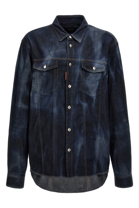 Dsquared2 DENIM SHIRT S79DL0040S30341470