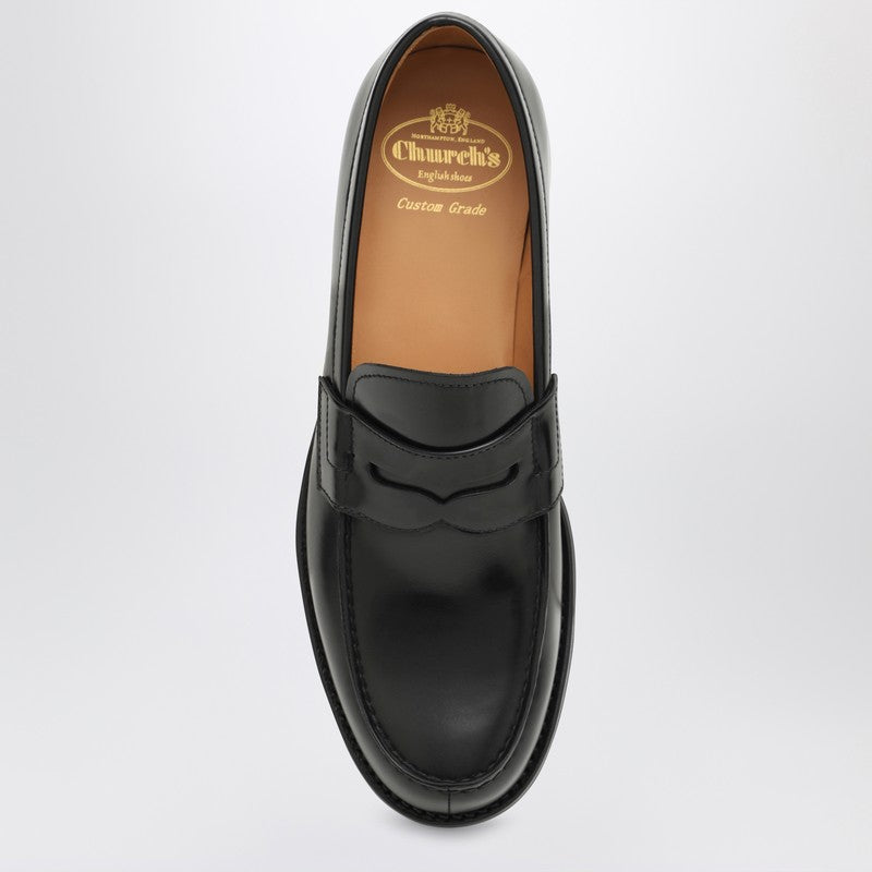 Church's Church''s Black Gateshead leather loafers GATESHEAD9NIP_CHURC-F0AAB