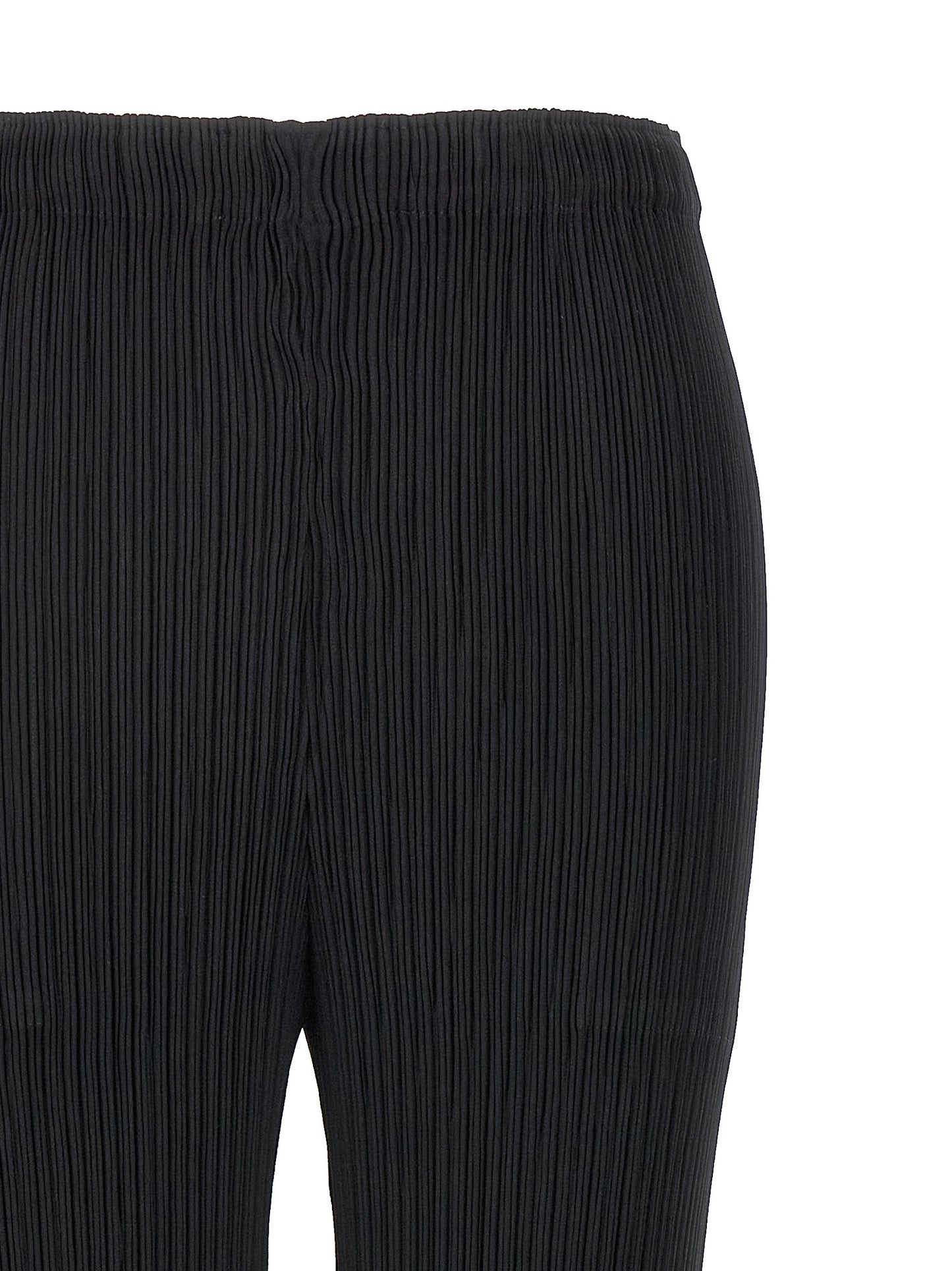 ISSEY MIYAKE 'HATCHING PLEATS' PANTS IM46FF60415