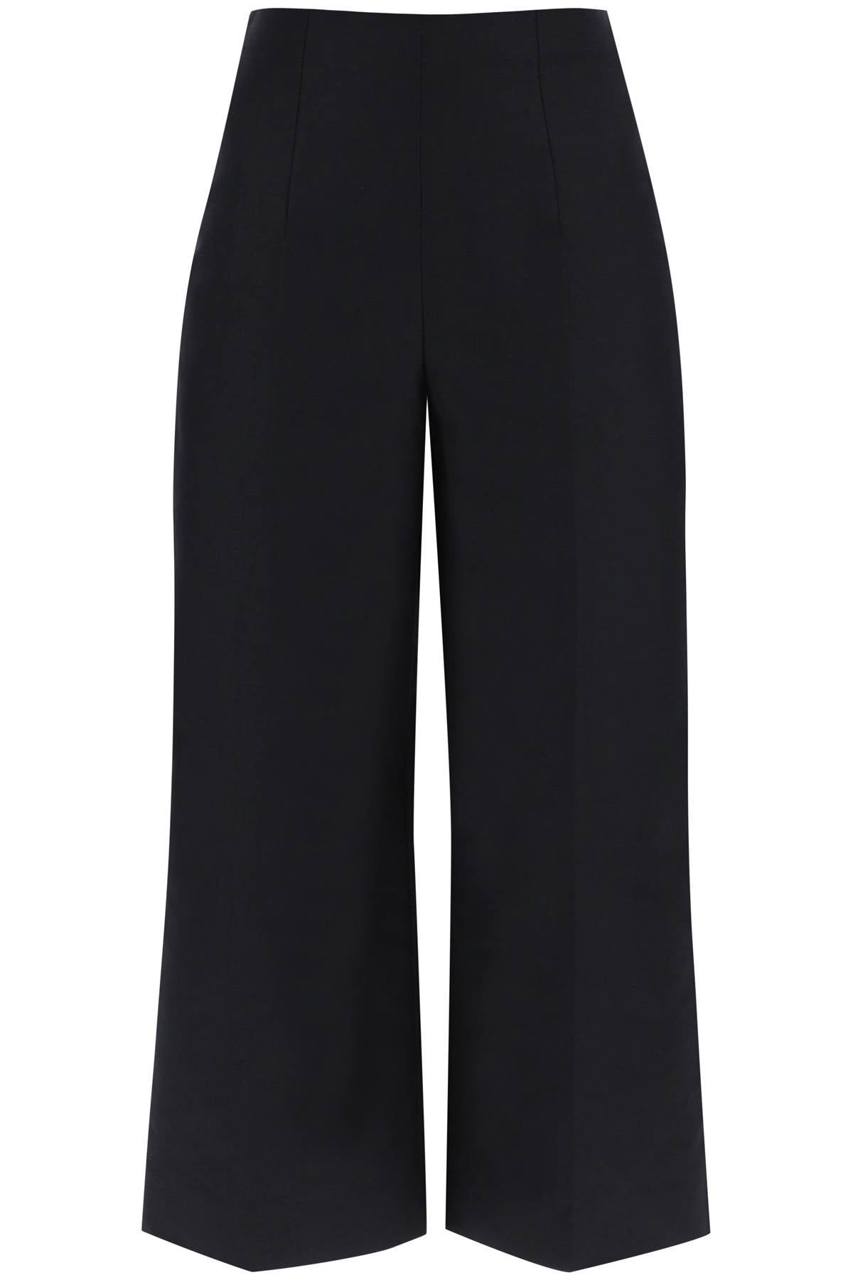 Marni wide-legged cropped pants with flared PAMA0476A0TCX2800N99