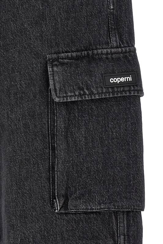 COPERNI 'DENIM WIDE LEG CARGO' JEANS COPP40852WABK