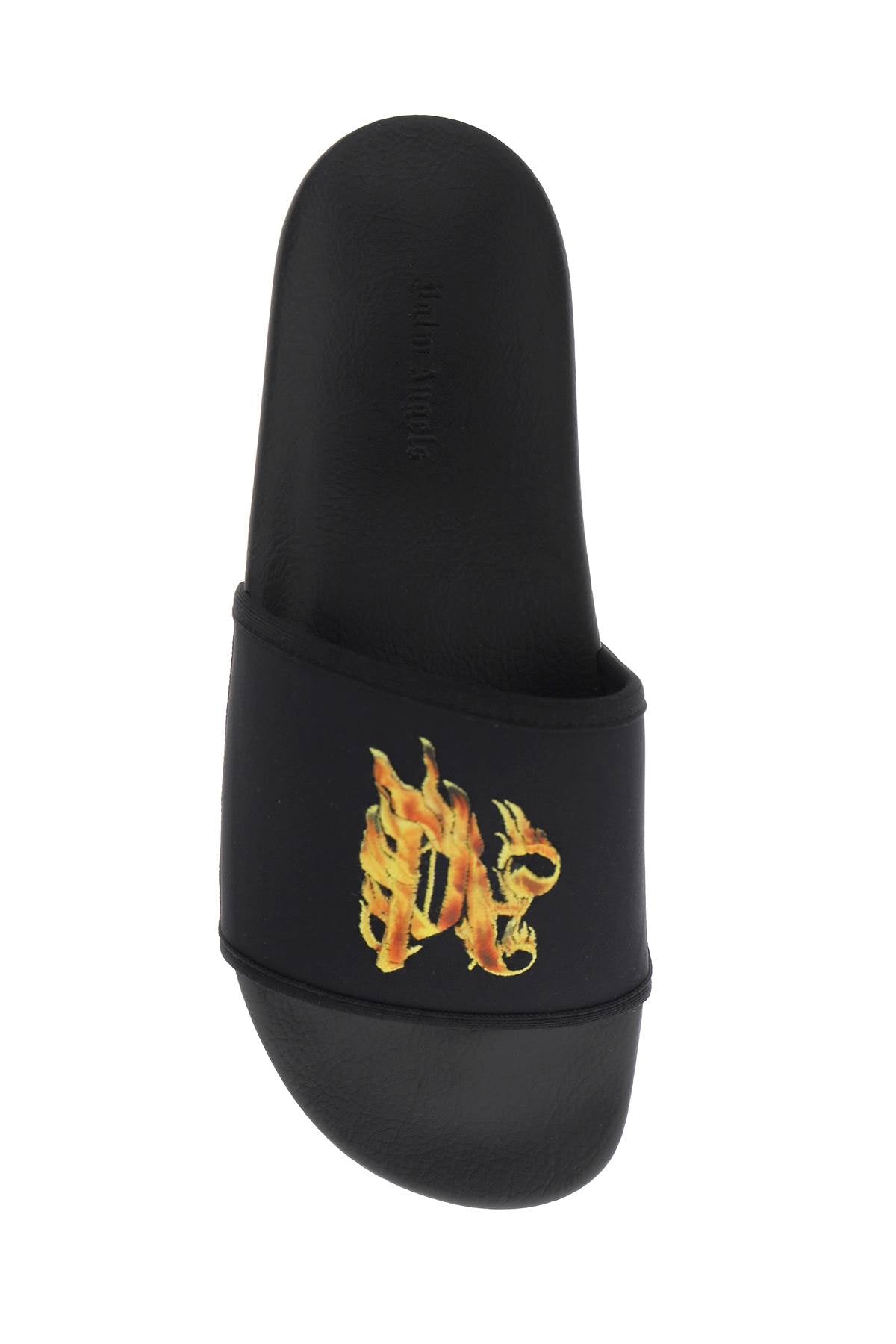 Palm Angels burning monogram slides PMIC010R24MAT0021020