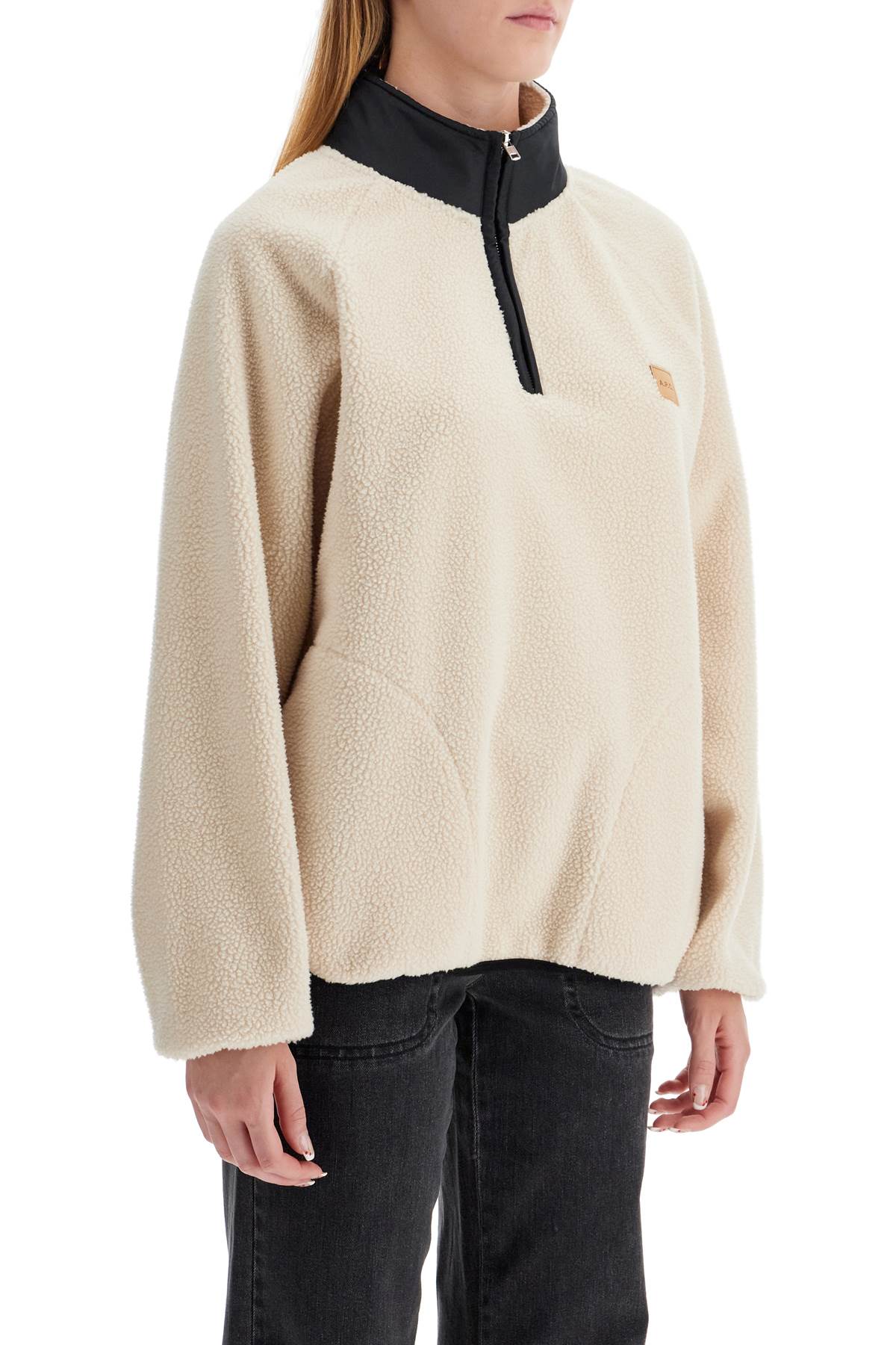 A.P.C. island fleece sweatshirt in PSAIFM27845AAD