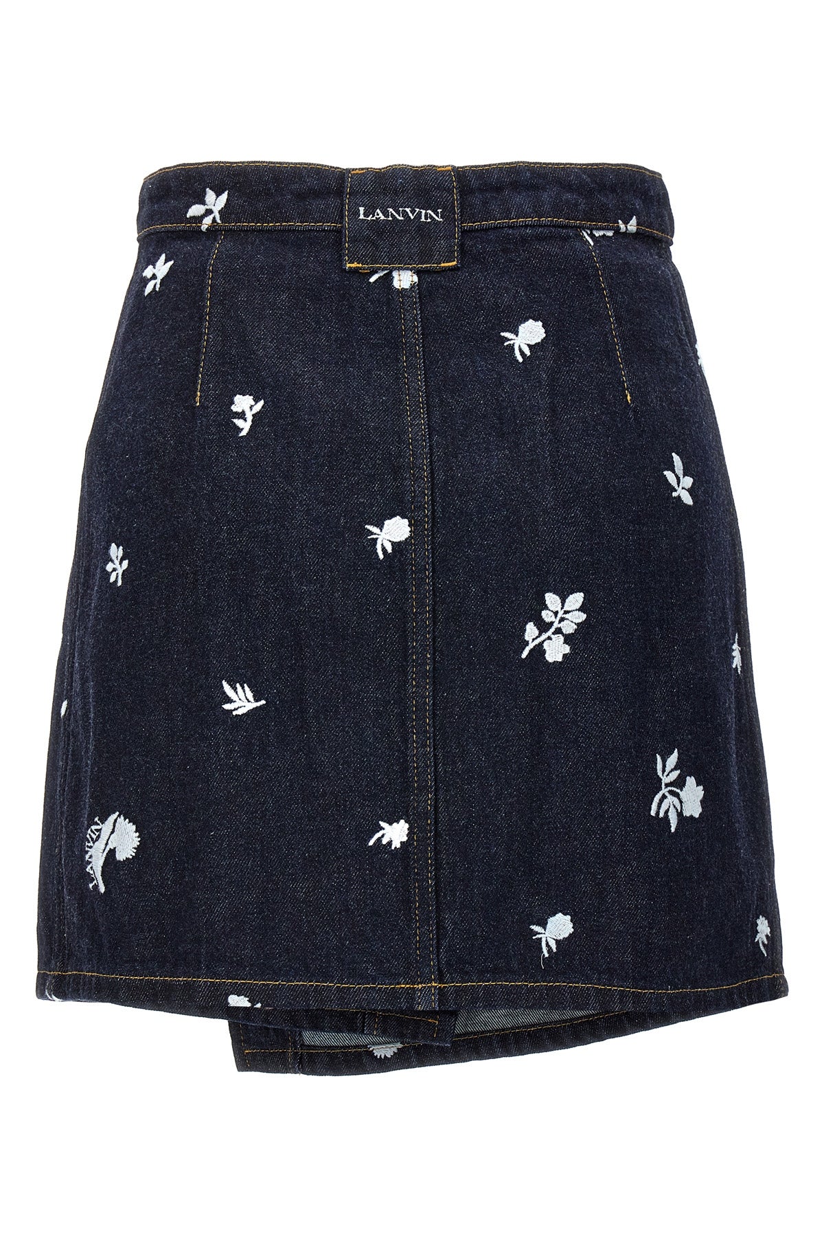 LANVIN ALL-OVER EMBROIDERY SKIRT RWST0015D070P2429