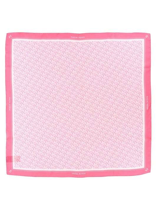 MAGDA BUTRYM SILK SCARF 601721PINK