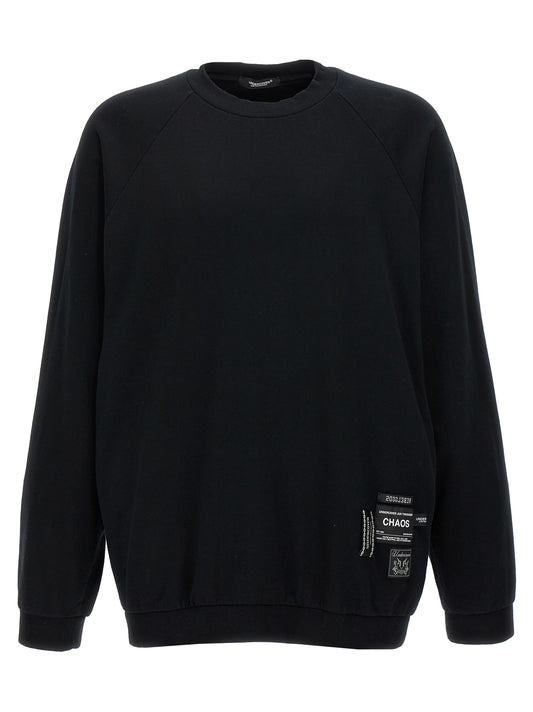 UNDERCOVER 'CHAOS AND BALANCE' SWEATSHIRT UC1D48084BLACK