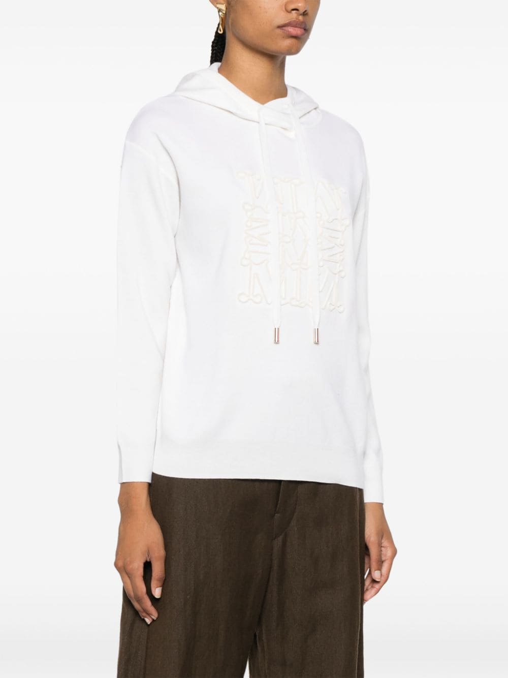 Max Mara Sweaters White 21366262600001