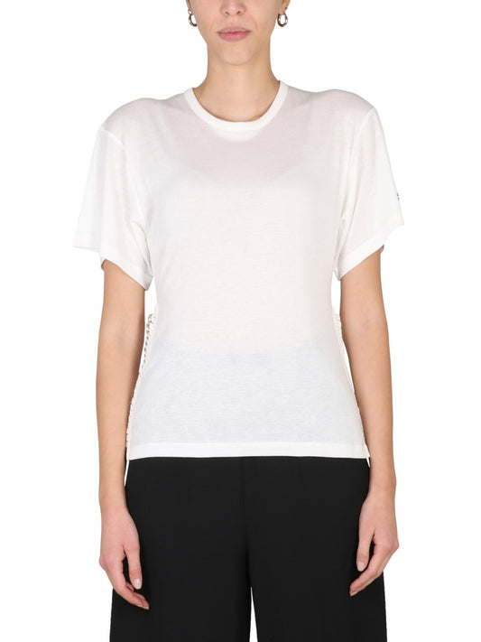 Stella McCartney T-SHIRT WITH CHAIN DETAIL 6J01043SPX039500