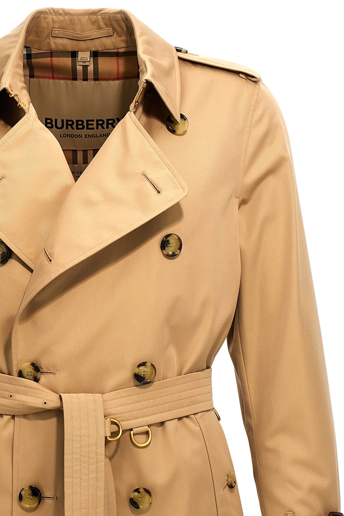 Burberry 'KENSINGTON' TRENCH COAT 8079385HONEY