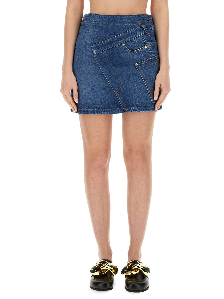 JW Anderson  DENIM MINISKIRT DK0020PG1499804