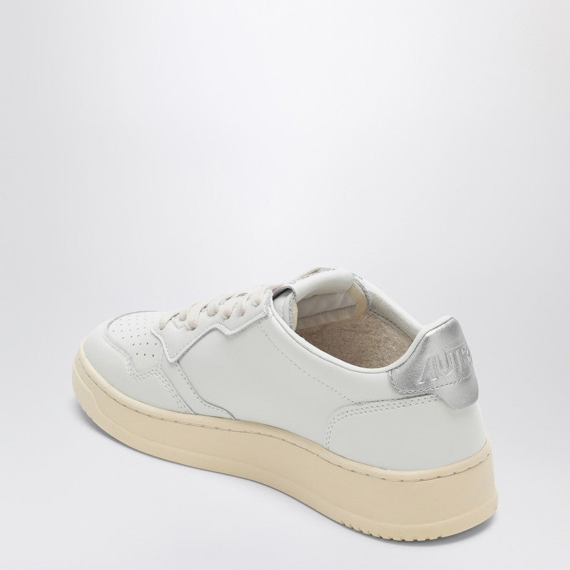 AUTRY Low Medalist white/silver trainer AULWLL05P_AUTRY-LL05