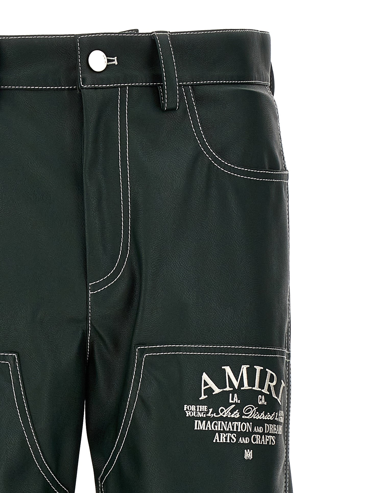 AMIRI 'CARPENTER' PANTS PS24MAW017RAINFOREST