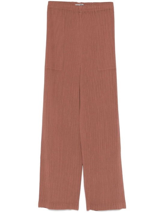 ISSEY MIYAKE Trousers Brown IM48FF12148