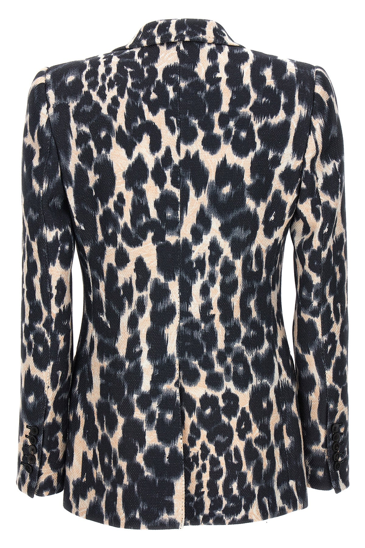 TOM FORD ANIMAL PRINT SINGLE-BREASTED BLAZER GI2504FAP203XAWLB