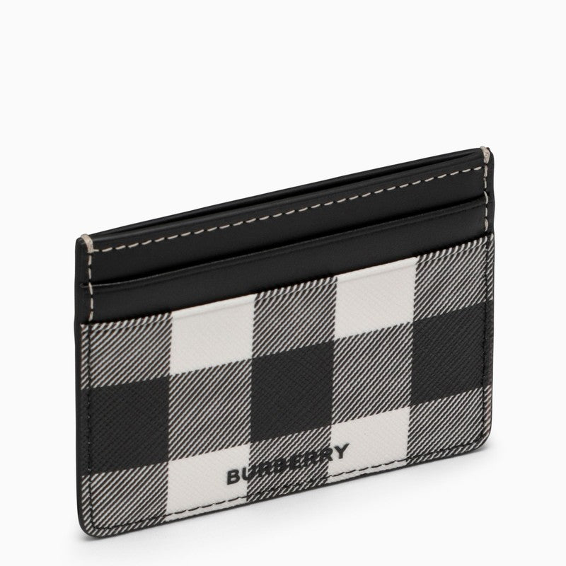 Burberry Black check card holder 8064460116398O_BURBE-A8900