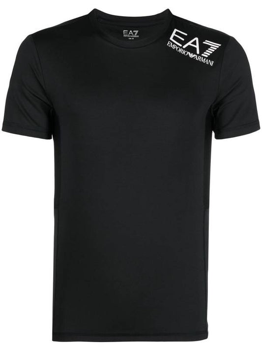 EA7 T-shirts and Polos Black 8NPT12PJ3UZ1200