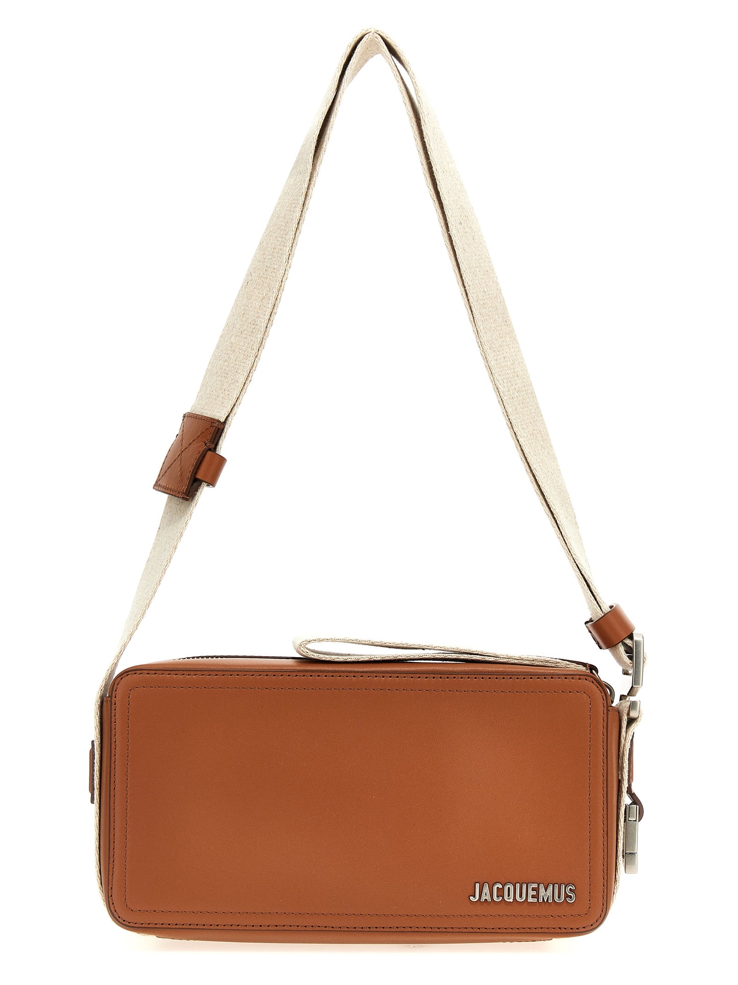 JACQUEMUS 'LE CUERDA HORIZONTAL' CROSSBODY BAG 23E235BA0923061LIGHTBROWN2