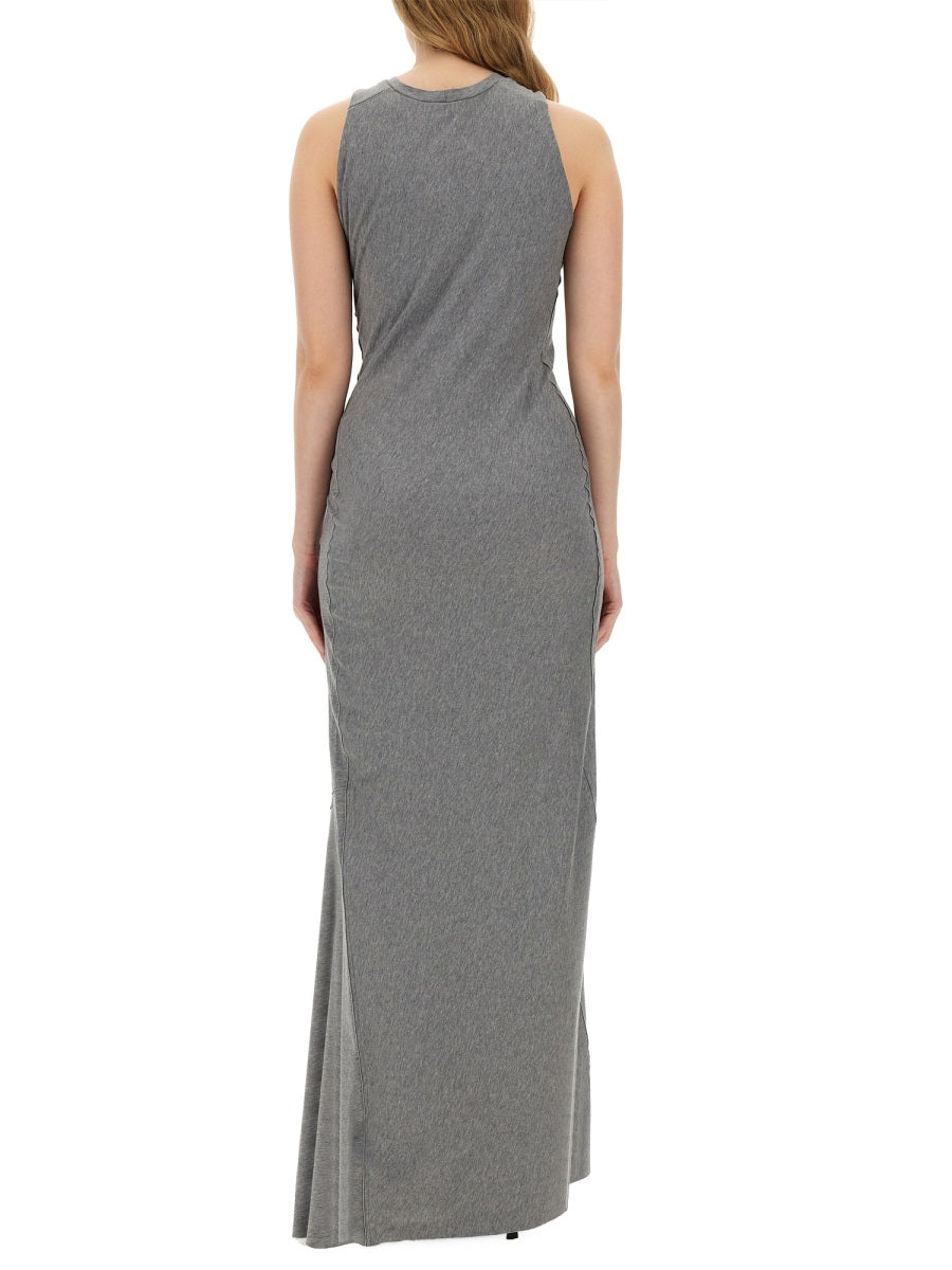 VICTORIA BECKHAM LONG DRESS 1224WDR005517ATITANIUM