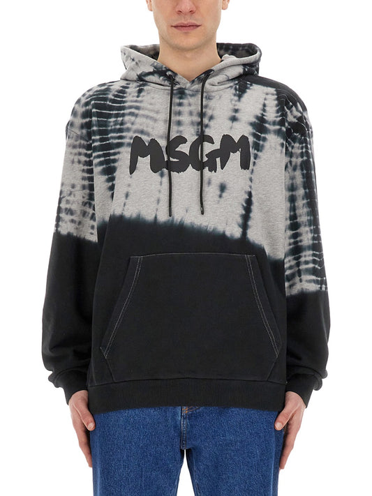 MSGM SWEATSHIRT WITH NEW LOGO 3640MM11124708494