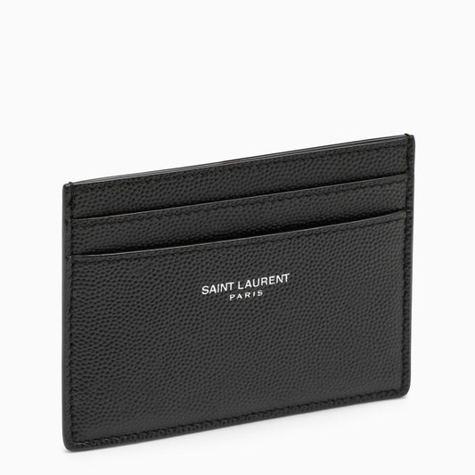 Saint Laurent Black leather cardholder 375946BTY0NO_YSL-1000