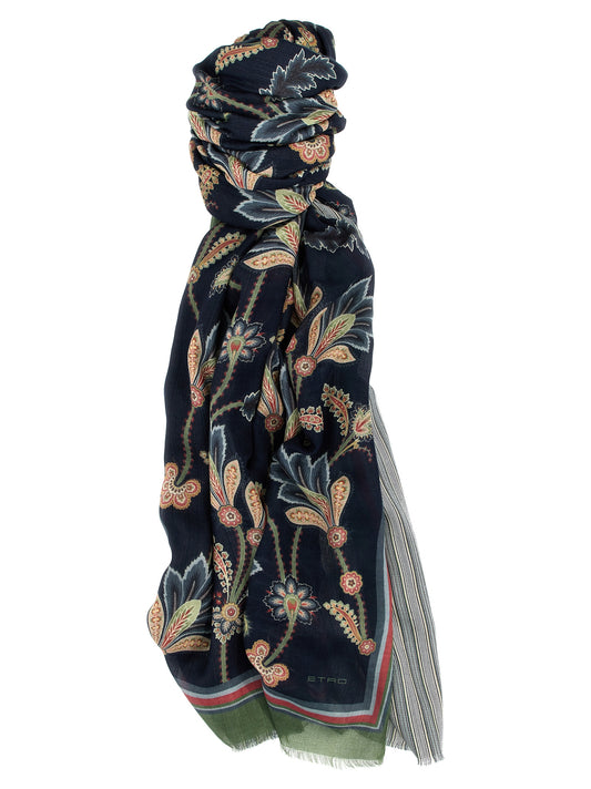 ETRO PATTERNED REVERSIBLE SCARF MATA0040AK319X0883