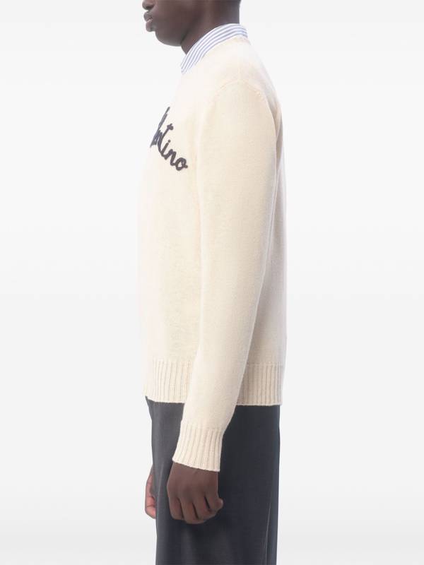 Valentino Garavani Valentino Sweaters White VKC33LAR8581