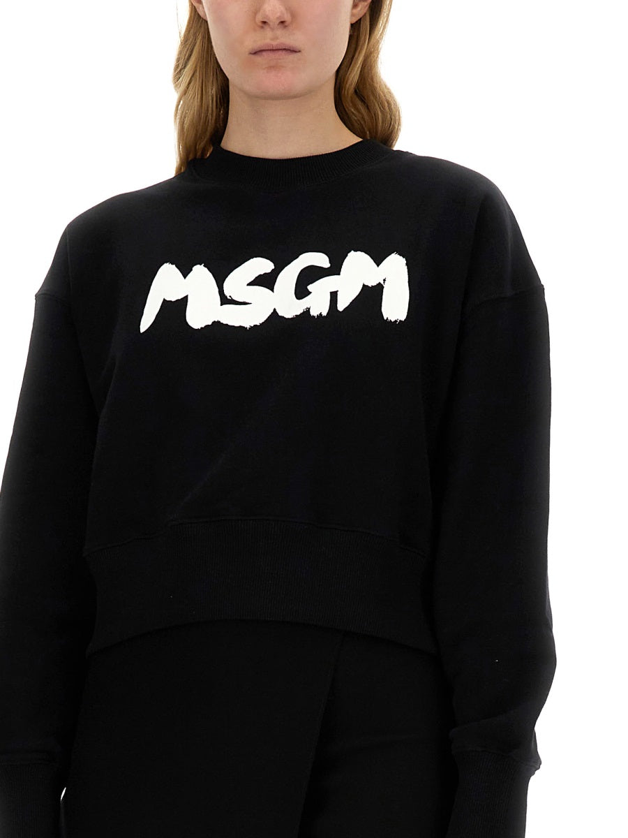 MSGM SWEATSHIRT WITH LOGO 3641MDM9824700099