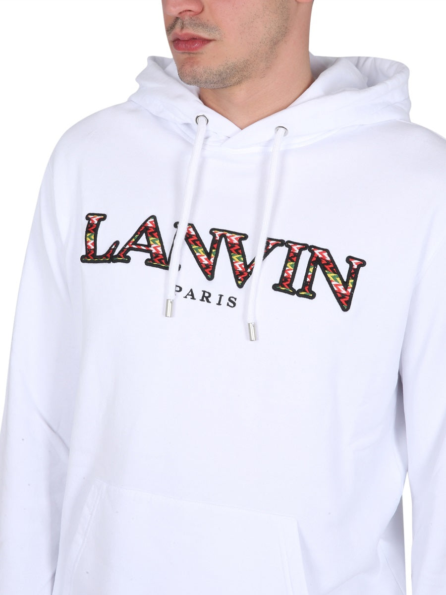 LANVIN SWEATSHIRT WITH LOGO EMBROIDERY RM-HO0001J199-P230140