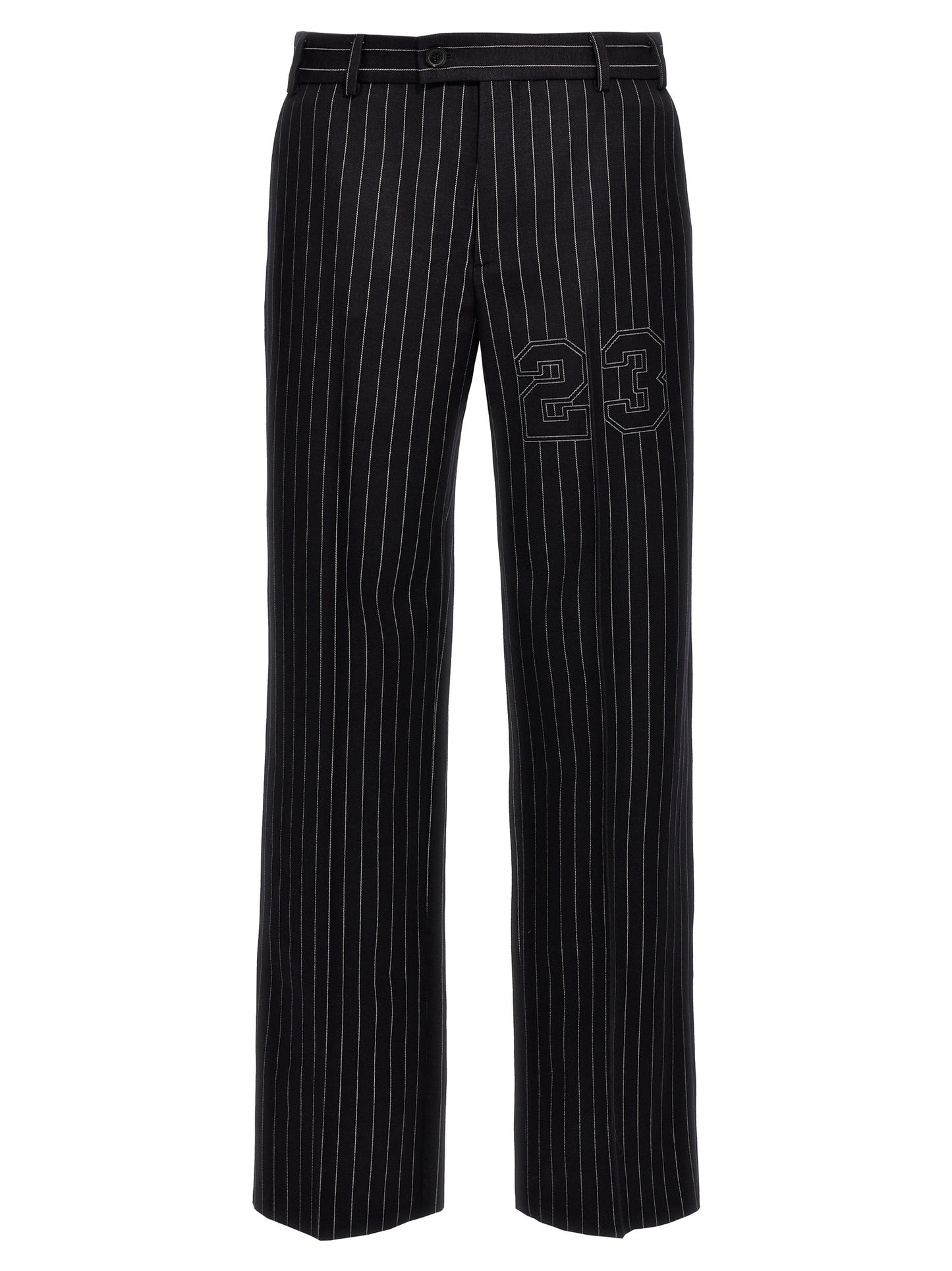 Off-White '23 PINSTRIPES' PANTS OMCO033S24FAB00247474747