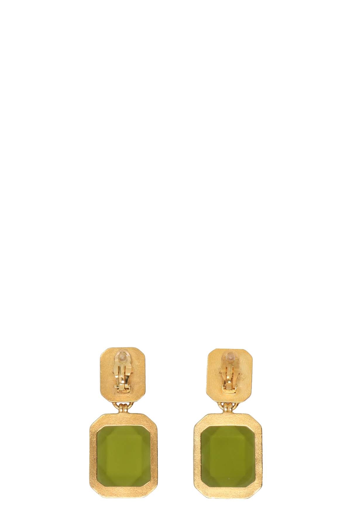 Saint Laurent 'OCTAGON' EARRINGS 737929Y15919628