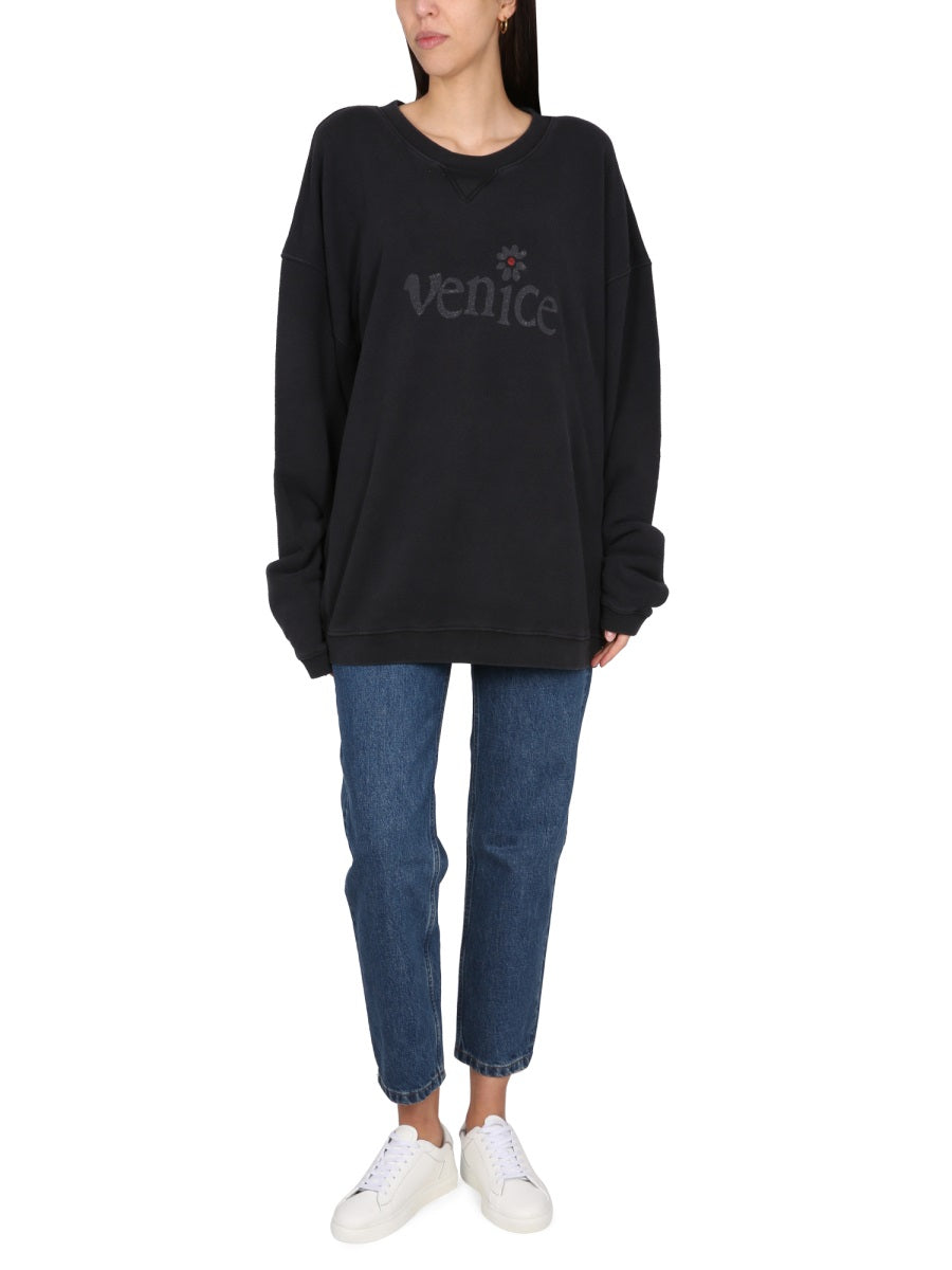 ERL SWEATSHIRT WITH LOGO ERL06T037BLACK