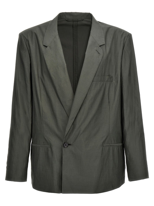 LEMAIRE DOUBLE-BREASTED BLAZER JA1027LF1209BK991