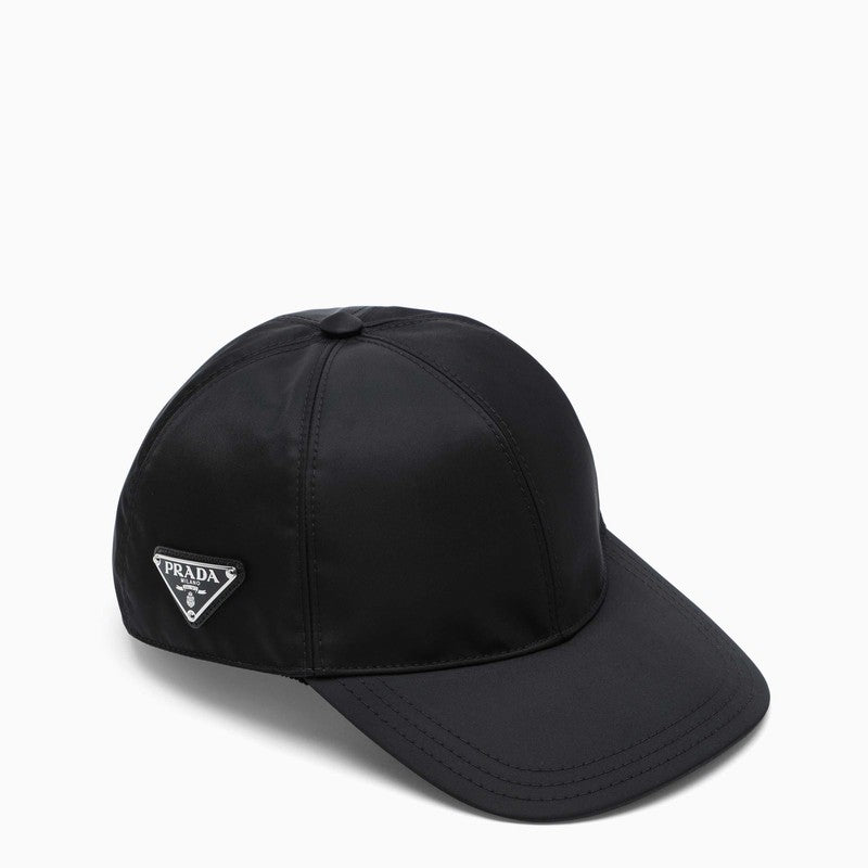 Prada Black nylon baseball cap 2HC2742DMIO_PRADA-F0002