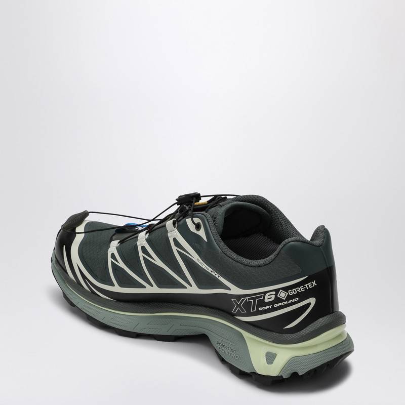 SALOMON Low Sneaker XT-6 dark grey/black/lime L47581300PLP_SALOM-UB