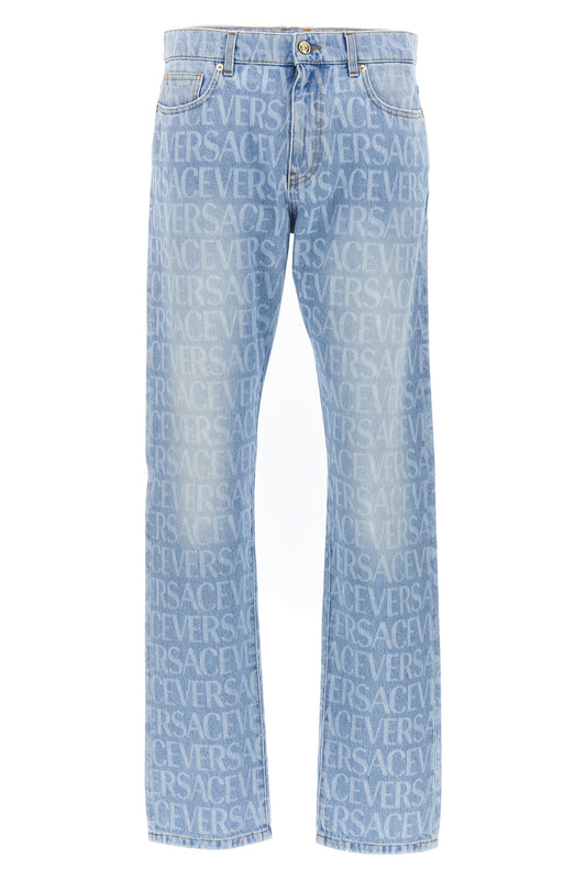 VERSACE ALLOVER JEANS 10078371A076611D380