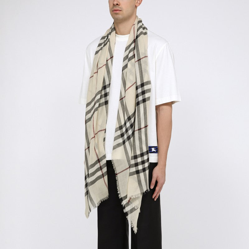 Burberry Check Stone wool scarf 8090720U153464P_BURBE-A1450