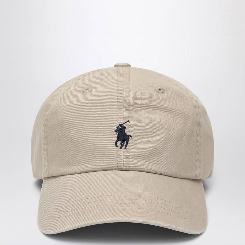 Polo Ralph Lauren Beige cotton hat with logo 710548524005COQ_POLOR-NU