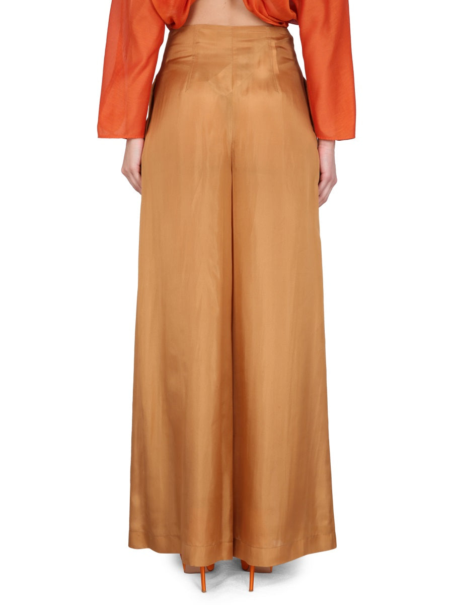 ALBERTA FERRETTI SILK PANTS 032001180087